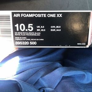 2016 Game royal foams